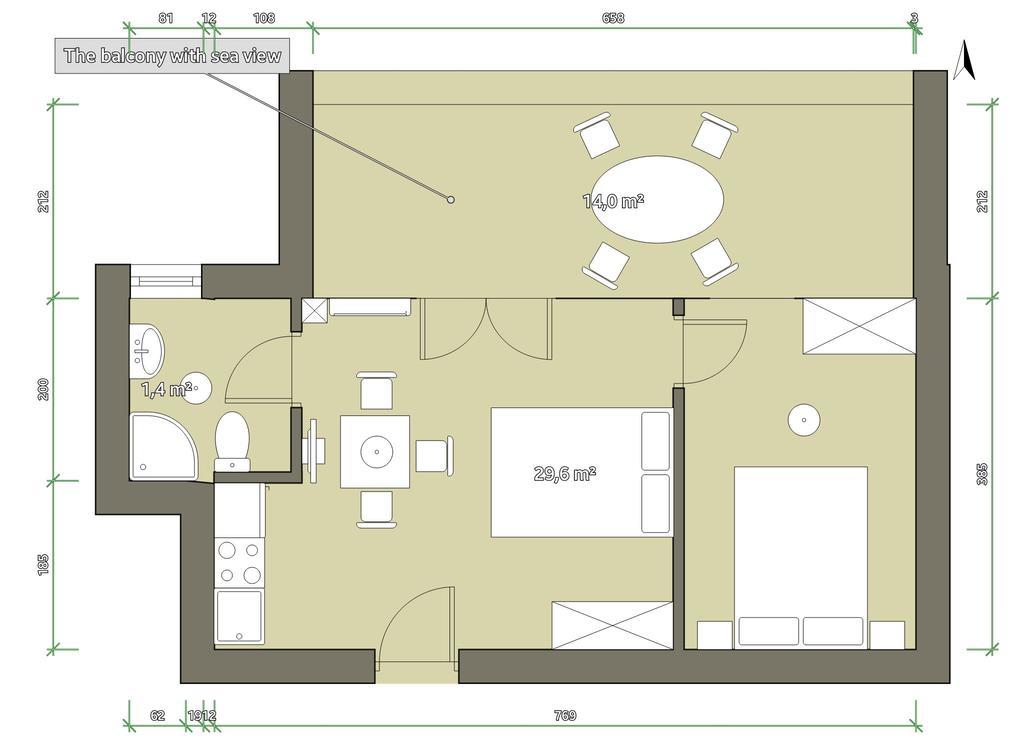 Maslina Apartments 크르바비차 외부 사진